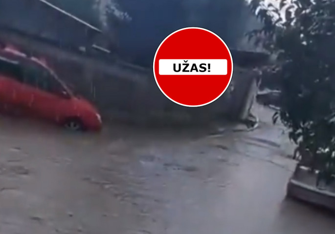 Poplavljeno naselje u Beogradu
