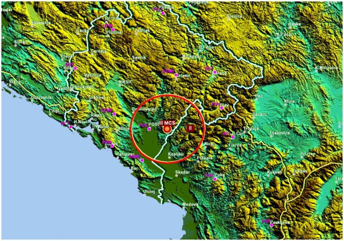 zemljotres u Crnoj Gori