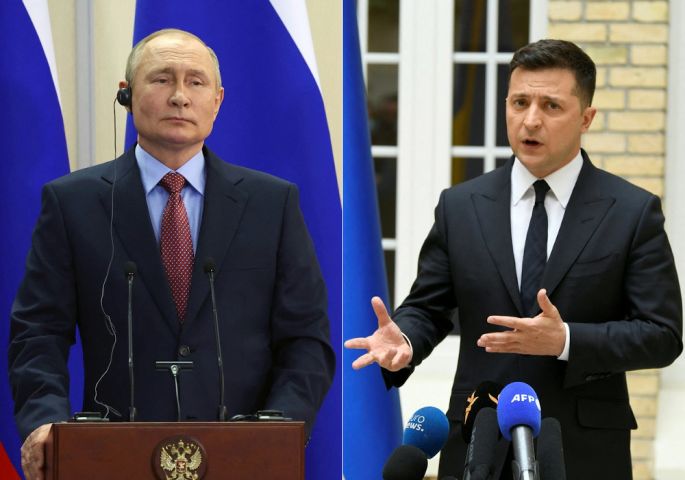Vladimir Putin i Vladimir Zelenski