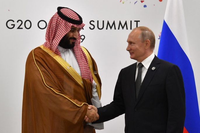 Mohamed bin Salman i Vladimir Putin