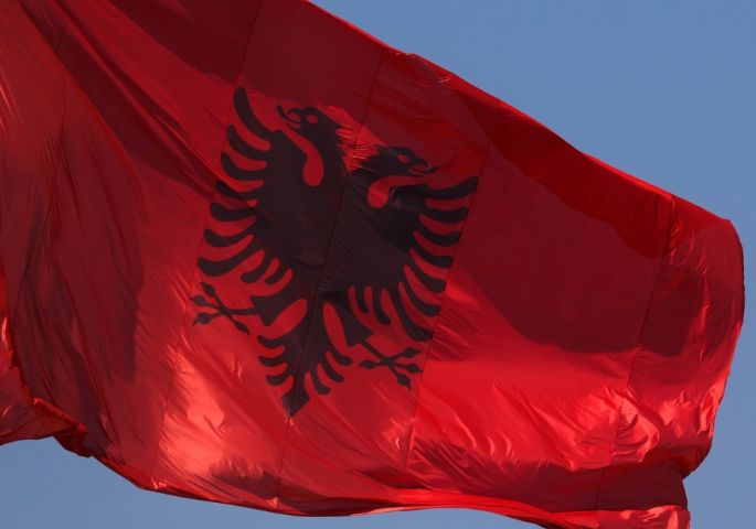 zastava Albanije