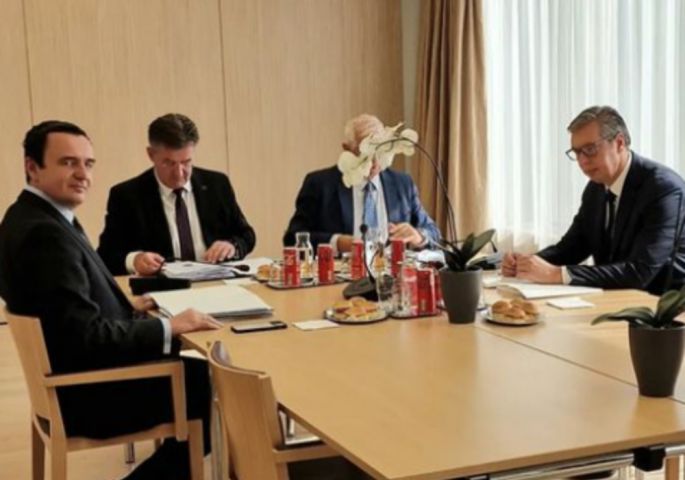 Aleksandar Vučić, sastanak u Briselu