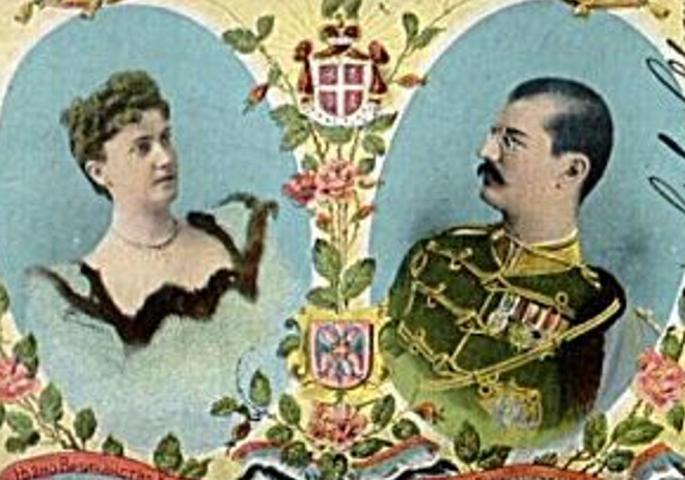 Kralj Aleksandar i kraljica Draga