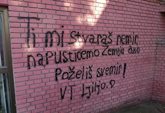 Poruke ljubavni grafiti Odabrani gafiti