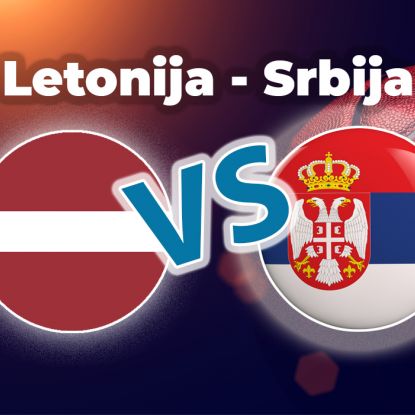 Letonija - Srbija (uživo)